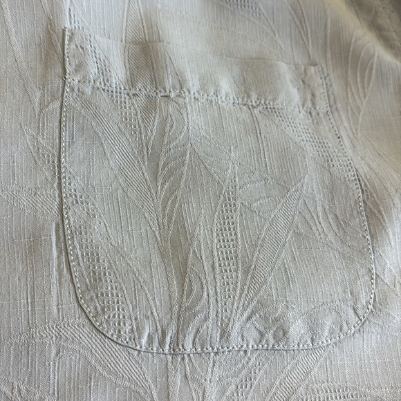 Tommy Bahama original fit light Blue SILK camp shirt button down short sleeve XL - Picture 12 of 12